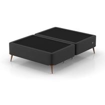 Base Box Casal 138x188x45cm com Porta USB Dupla