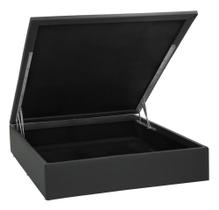 base box casal baú physical 138x188x39 cm preto - Colchões ortobom