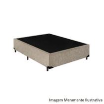 Base Box Casal Bege 138X188X28 Ortofirme