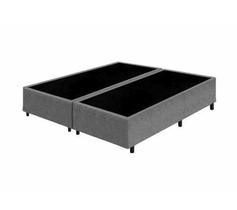 Base Box Casal Bipartido Bege 138x188x30