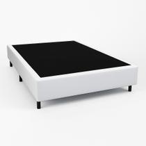 Base Box Casal Branco - 138x188x40