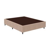 Base Box Casal Linho Bege 138X188X30 Ortobom Base Box Casal Linho Bege 138X188X30 Ortobom