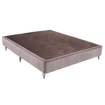 Base Box Casal Ortobom Sommier 138x30cm Camurça Base Box Casal Ortobom Sommier 138x30cm Camurça