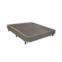 Base Box Casal Sintético Bege - 27x138x188