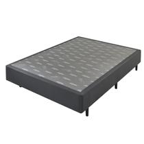 Base Box Casal Somiê Linho Uni 138x188x37 Cinza/Grafite Ecoflex Base Box Casal Somiê Linho Uni 138x188x37 Cinza/Grafite Ecoflex