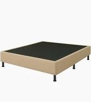 Base Box Casal Suede 138x188x40