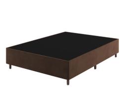 Base Box Casal Suede Premium Santo Box 40x138x188 Base Box Casal Suede Premium Santo Box 40x138x188