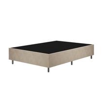 Base Box Casal Zeus Viero 25x138x188cm Bege/Creme Base Box Casal Zeus Viero 25x138x188cm Bege/Creme