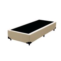 Base Box de Cama Viúvo Madeira Resistente Bege Base Box de Cama Viúvo Madeira Resistente Bege