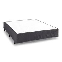 Base Box Desmontável Queen 158x198x28cm Cinza/Chumbo Base Box Desmontável Queen 158x198x28cm Cinza/Chumbo