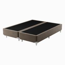 Base Box King 193cm x 203cm x 37cm Marrom
