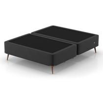 Base Box King 193x203x45cm com Porta USB Dupla Base Box King 193x203x45cm com Porta USB Dupla