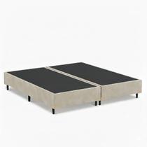 Base Box King Bipartida 96 Diversas Cores 193x203x40