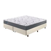 Base Box King Reforçado 193x203x38cm e Colchão Adapto Molas Ensacadas B&G Base Box King Reforçado 193x203x38cm e Colchão Adapto Molas Ensacadas B&G