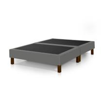 Base Box Madri Bipartido 1,58 x 1,98 Queen Size KLM Móveis