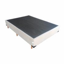 Base Box Para Cama Viúva 1,28 M Confort Suede Bege - Marflex