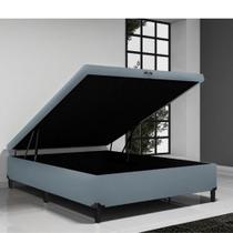 Base Box para Colchão Casal com Baú Itaflex 1,38x1,88x0,45