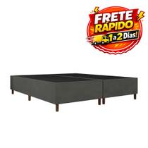 Base Box Queen 198x158 Bipartida Base Box Queen 198x158 Bipartida