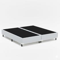 Base Box Queen Bipartida 79 Diversas Cores 158x198x40