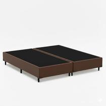 Base Box Queen Bipartida 79 Diversas Cores 158x198x40