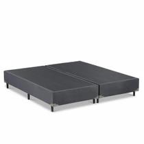 Base Box Queen Bipartida 79 Diversas Cores 158x198x40