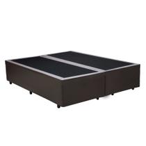 Base Box Queen Bipartido Santo Box Sintético 40x158x198 Base Box Queen Bipartido Santo Box Sintético 40x158x198