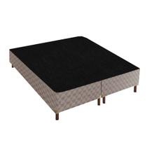 Base Box Queen Galaxy 42x158x198cm Prata/Rustico Paropas By Ecosono Base Box Queen Galaxy 42x158x198cm Prata/Rustico Paropas By Ecosono