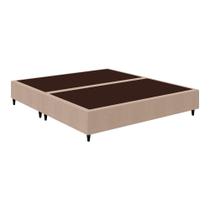 Base Box Queen Linho Bege 158X198X42 Ortobom