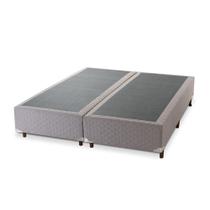 Base Box Queen Size Bipartido Marrom Relax Top Hellen