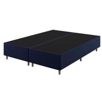 Base Box Queen Size Class (38x158x198cm) Turkey Azul - Casa Giulia