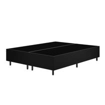 Base Box Queen Zeus Viero 25x158x198cm Preto Base Box Queen Zeus Viero 25x158x198cm Preto