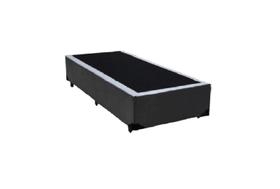Base Box Solteirão King Blindado Linhão Cinza