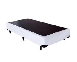 Base Box Solteirão King Linhão Branco