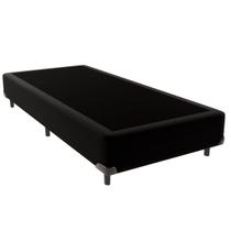 Base Box Solteirão Preto Outlet dos Sonhos 37x96x203 Base Box Solteirão Preto Outlet dos Sonhos 37x96x203