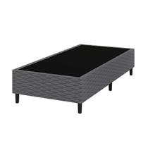 Base Box Solteiro 88x188 Umaflex Flávia Cinza Madeira Eucalipto Base Box Solteiro 88x188 Umaflex Flávia Cinza Madeira Eucalipto