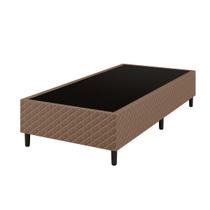 Base Box Solteiro 88x188x38 Marrom Clio Umaflex