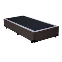 Base Box Solteiro Acolchões Sintético Marrom 40x78x188 Base Box Solteiro Acolchões Sintético Marrom 40x78x188