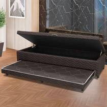 Base Box Solteiro Baú com Cama Auxiliar 46cm X 88cm Imperatriz