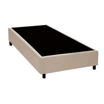 Base Box Solteiro Bege - 88x188x40 Base Box Solteiro Bege - 88x188x40