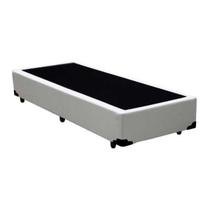 Base Box Solteiro Belos Sonhos Sintético Branco 40x88x188