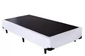 Base Box Solteiro Branco - 088x188x40