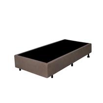 Base Box Solteiro em Linho 88x188x38cm