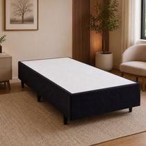 Base Box Solteiro Idea Diamante 79x198x39cm Herval Base Box Solteiro Idea Diamante 79x198x39cm Herval