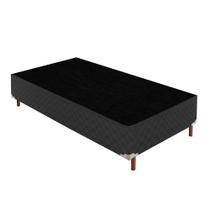 Base Box Solteiro Íris 42x88x188cm Preto/Elegancy Base Box Solteiro Íris 42x88x188cm Preto/Elegancy