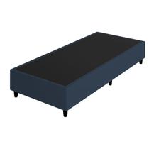 Base Box Solteiro Reforçado Arte Cúbica Estofados Itália 37x88x188cm