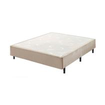 Base Box Somiê Casal 37x138x188cm Uni Bege/Rosé Ecoflex Base Box Somiê Casal 37x138x188cm Uni Bege/Rosé Ecoflex