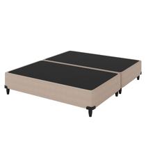 Base Box Sommier Camurça Queen Ortobom Base Box Sommier Camurça Queen Ortobom