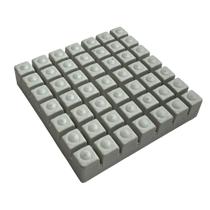 Base branca macho 12mm para faca do cortador de legumes colombo Base branca macho 12mm para faca do cortador de legumes colombo