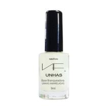 Base Branqueadora Unhas Amareladas 9ml Natuflores Original