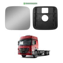 Base c Vidro Espelho Auxiliar Mercedes para Axor 2007/2013 Base c Vidro Espelho Auxiliar Mercedes para Axor 2007/2013